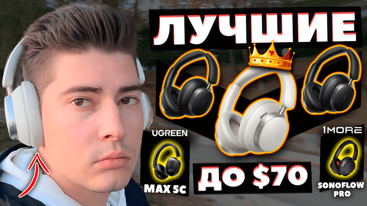 ОБЗОР Ugreen Studio Pro - ЛУЧШИЕ Полноразмерные Наушники до $40