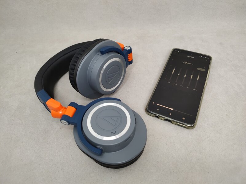 ОБЗОР Audio-Technica ATH-M50xBT2 - Почти Мониторный Звук 4 Audio-Technica ATH-M50xBT2 - настройка звука.