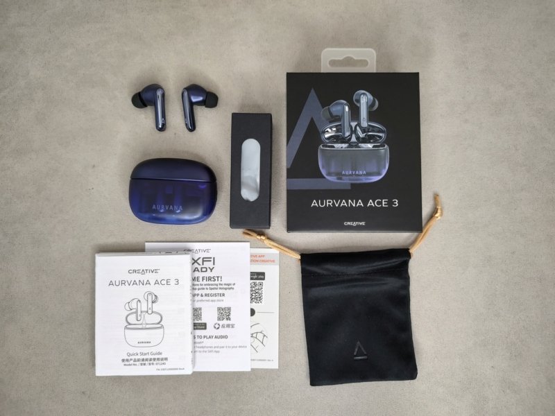 CREATIVE Aurvana Ace3 - комплектация