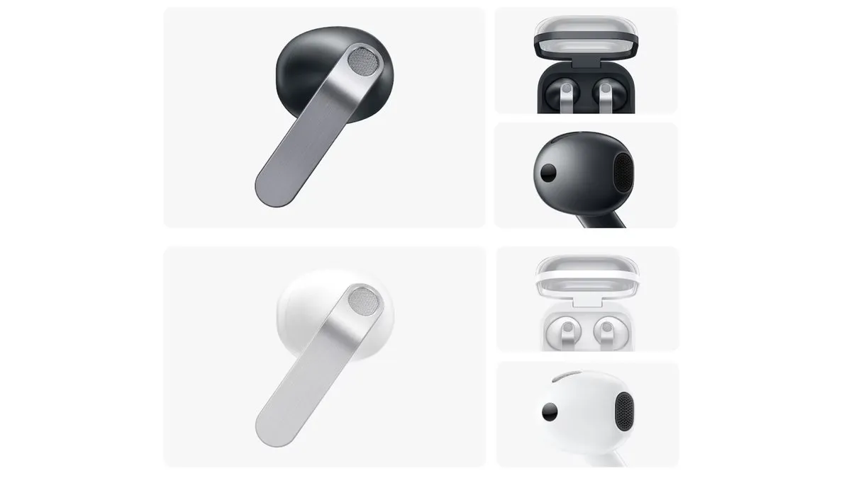 НОВЫЕ 🔥 Samsung Galaxy Buds 4 Pro и Buds 4 VS Galaxy Buds 3 Pro и Buds 3 — Что Нового? 10 Samsung Galaxy Buds4 цвет