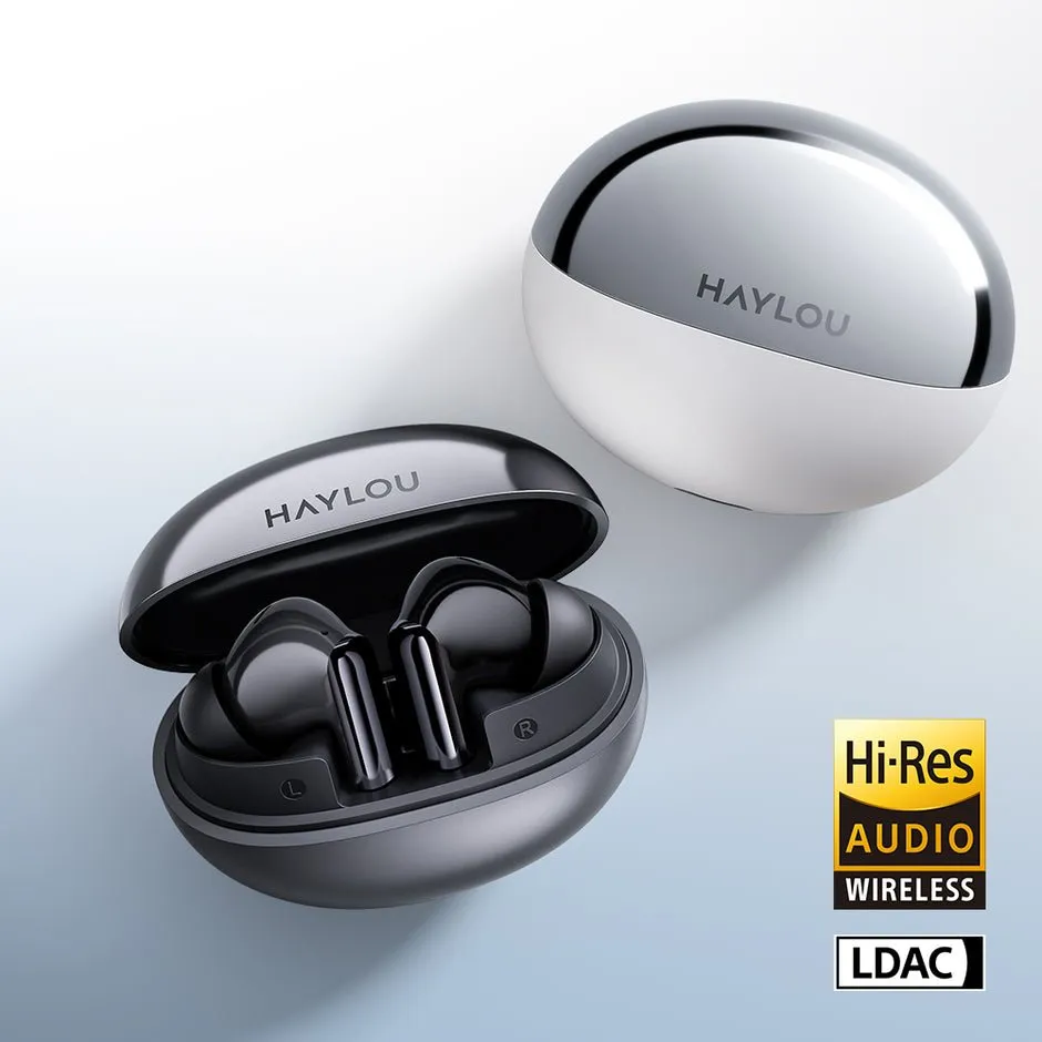 НОВЫЕ Haylou Flowbuds N55 за $40 — Кодек LDAC, BT 6.0 и 12.4 мм Драйверы
