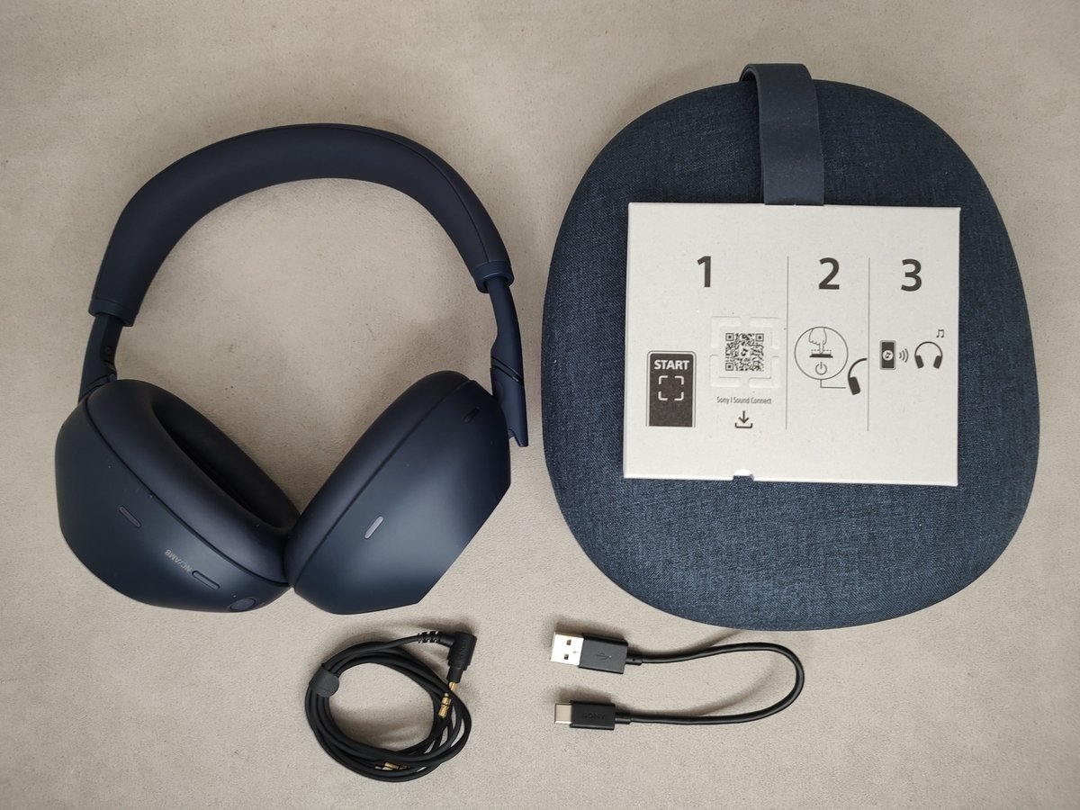 ОБЗОР Sony WH-1000XM6: Сравниваем 3 Поколения. Ещё Лучше Звук и Шумоподавление 22 Sony WH-1000XM6 - комплектация