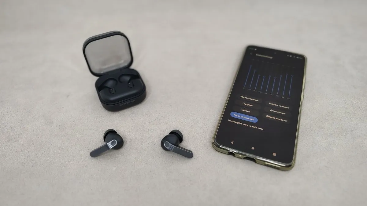 ОГЛЯД Samsung Galaxy Buds 4 Pro — НАЙКРАЩІ навушники для Samsung, Android та iOS 4 Налаштування звуку Samsung Galaxy Buds 4Pro