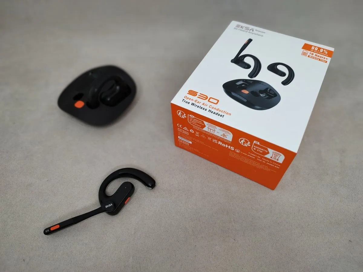 EKSAtelecom S30 - OWS для Звонков с Капризным Микрофоном 10 EKSAtelecom S30