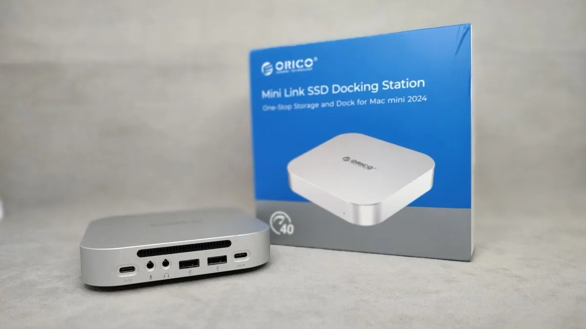ORICO MiniLink M45P - Versatile Station For Mac Mini M4/4 PRO