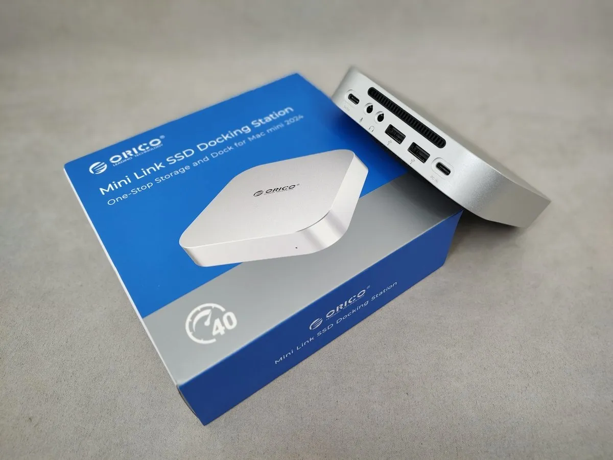 ORICO MiniLink M45P - Top-Tier Docking Station for Mac Mini M4/4 PRO 37 ORICO MiniLink M45P portable station