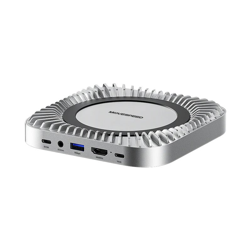 ORICO MiniLink M45P - Top-Tier Docking Station for Mac Mini M4/4 PRO 14 MOVESPEED DK5A1