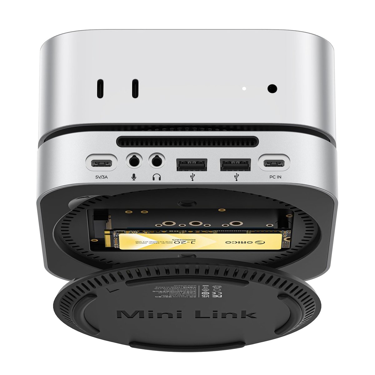 ORICO MiniLink M45P - Top-Tier Docking Station for Mac Mini M4/4 PRO 7 ORICO MiniLink M45P