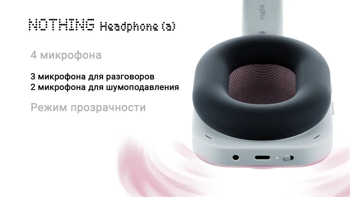 НОВЫЕ Nothing Headphone (a) — Что Показали? 4 Nothing Headphone (a) прозрачность