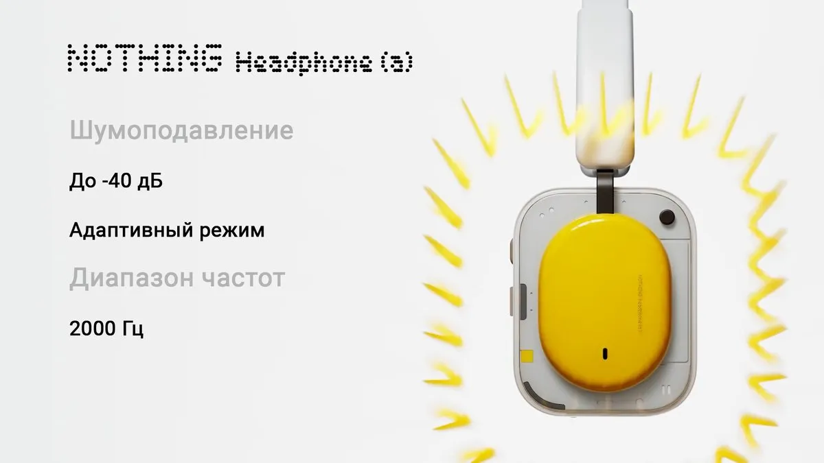 НОВЫЕ Nothing Headphone (a) — Что Показали? 5 Nothing Headphone (a) шумоподавление
