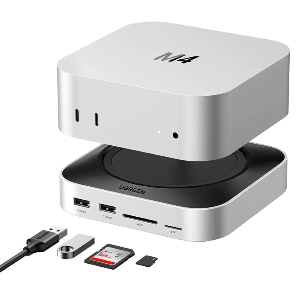 ORICO MiniLink M45P - Top-Tier Docking Station for Mac Mini M4/4 PRO 22 UGREEN CM841