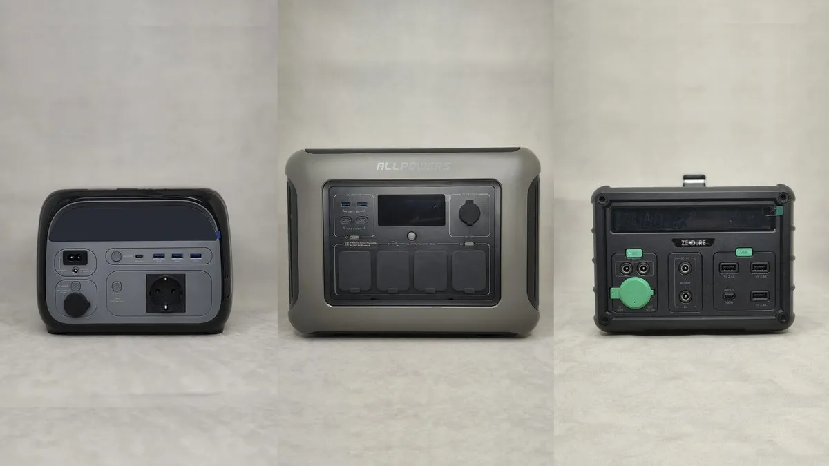 ALLPOWERS R1500 LITE - ТОПОВА Зарядна Станція на 1 кВт для Дому 9 ALLPOWERS R1500 LITE - порівняння з конкурентами
