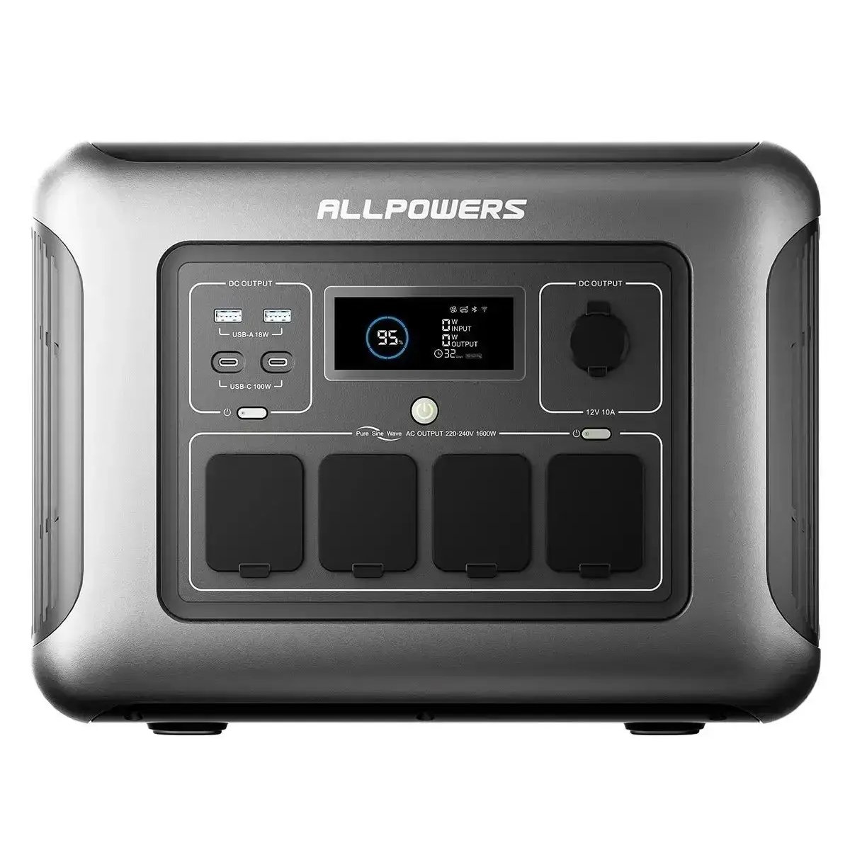 ALLPOWERS R1500 LITE - ТОПОВА Зарядна Станція на 1 кВт для Дому 7 ALLPOWERS R1500