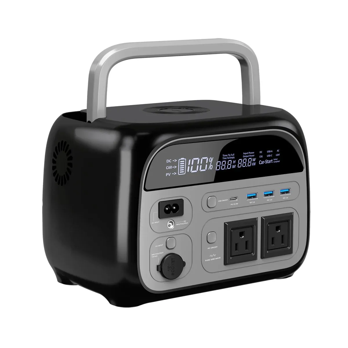 ALLPOWERS R1500 LITE - ТОПОВАЯ Зарядная Станция на 1 кВт для Дома и Дороги 31 CTOLITY AP400