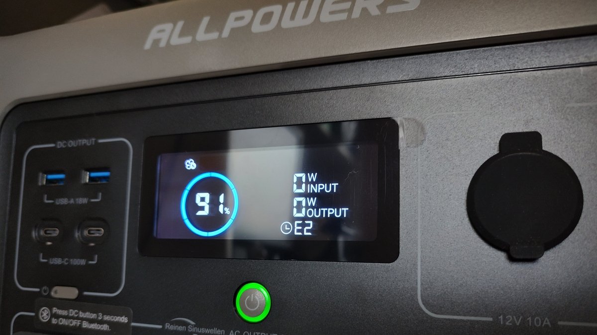 ALLPOWERS R1500 LITE - ТОПОВА Зарядна Станція на 1 кВт для Дому 14 ALLPOWERS R1500 LITE - функції
