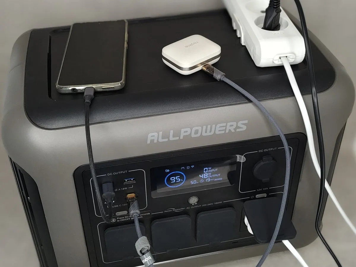 ALLPOWERS R1500 LITE – a top 1 kW charging station for home and travel