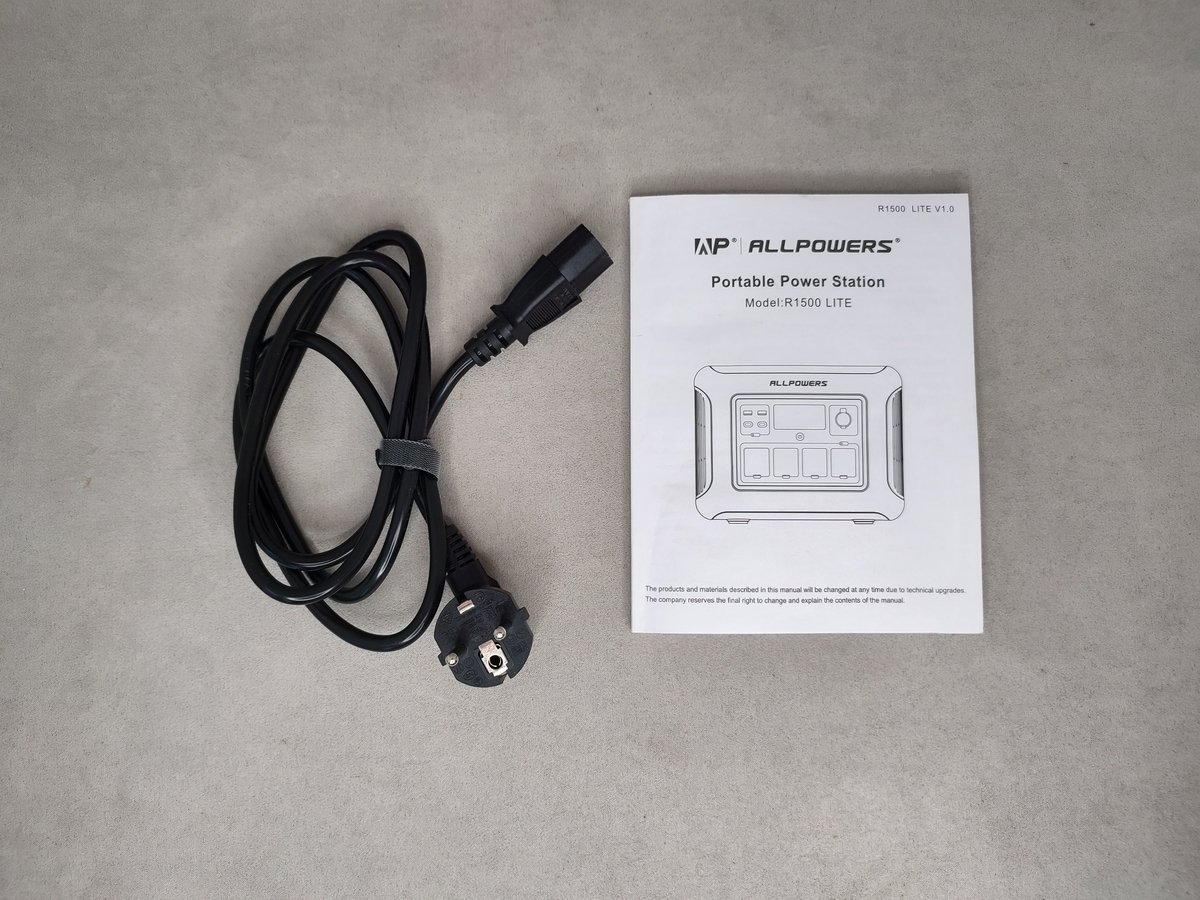 ALLPOWERS R1500 LITE - ТОПОВА Зарядна Станція на 1 кВт для Дому 18 Комплектація ALLPOWERS R1500 LITE