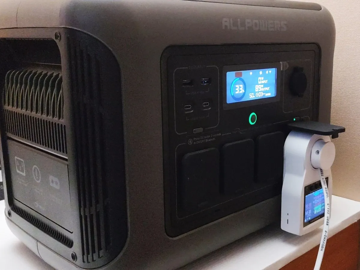 ALLPOWERS R1500 LITE - ТОПОВАЯ Зарядная Станция на 1 кВт для Дома и Дороги 6 ALLPOWERS R1500 LITE - оценка производительности