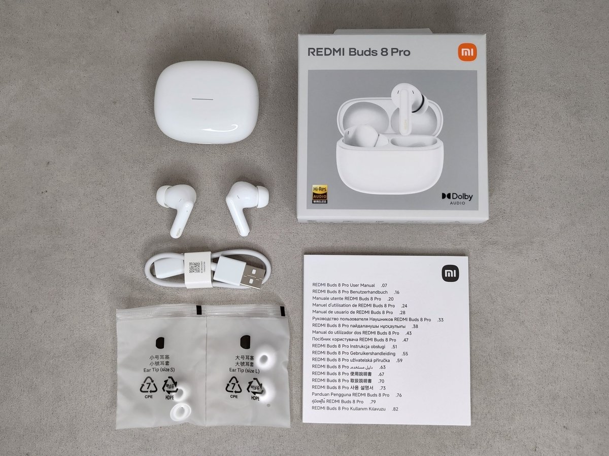 Redmi Buds 8 Pro VS Realme Buds Air 8 Pro Review - Comparing Two New Products of 2026 20 Redmi Buds 8 Pro what's in the box