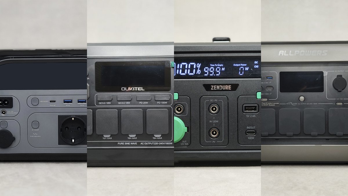 ОБЗОР ALLPOWERS R1500 LITE - ТОПОВАЯ Зарядная Станция на 1 кВт для Дома и Дороги 5 Лучшие зарядные станции