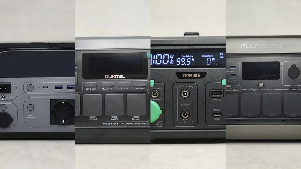ALLPOWERS R1500 LITE - ТОПОВАЯ Зарядная Станция на 1 кВт для Дома и Дороги 9 Лучшие зарядные станции