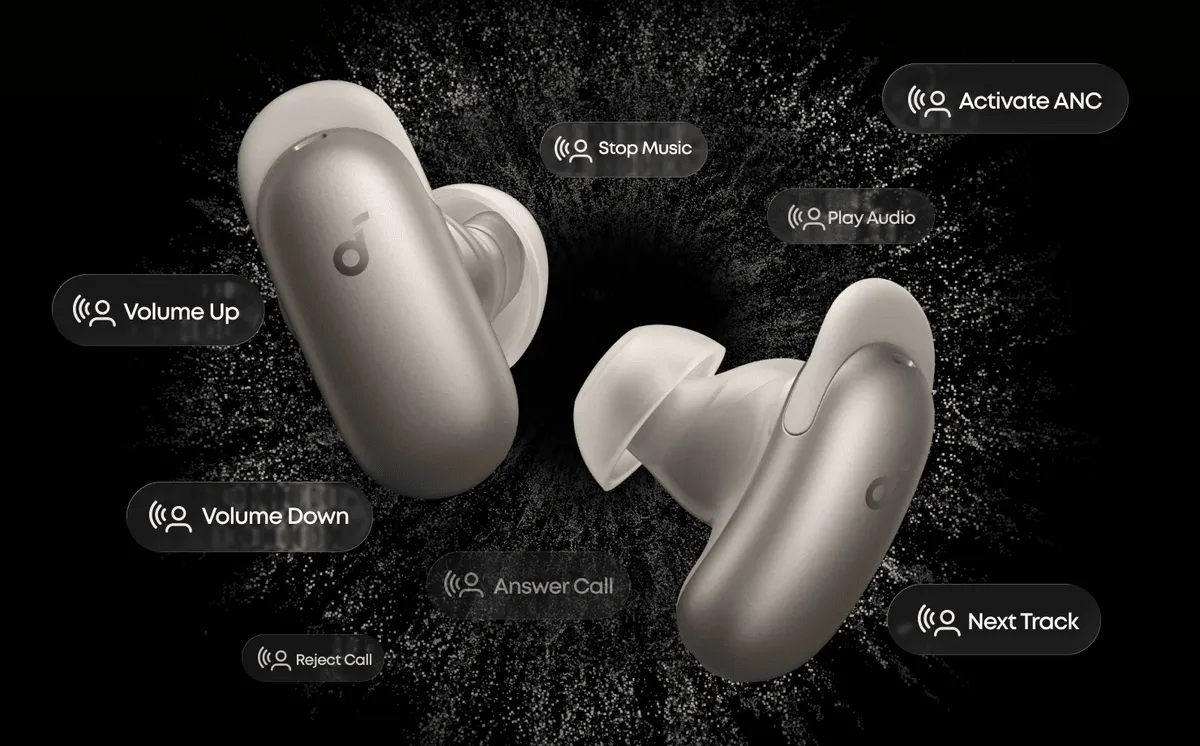 Новые Soundcore Liberty 5 Pro и Pro Max (2026) — AI-Запись, Bluetooth 6.1 за $169.99 и $229.99 7 Soundcore Liberty 5 Pro Max - голосовое управление