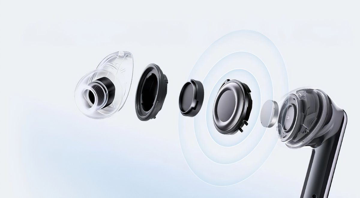 HAYLOU Flowbuds N55 — звуковая система