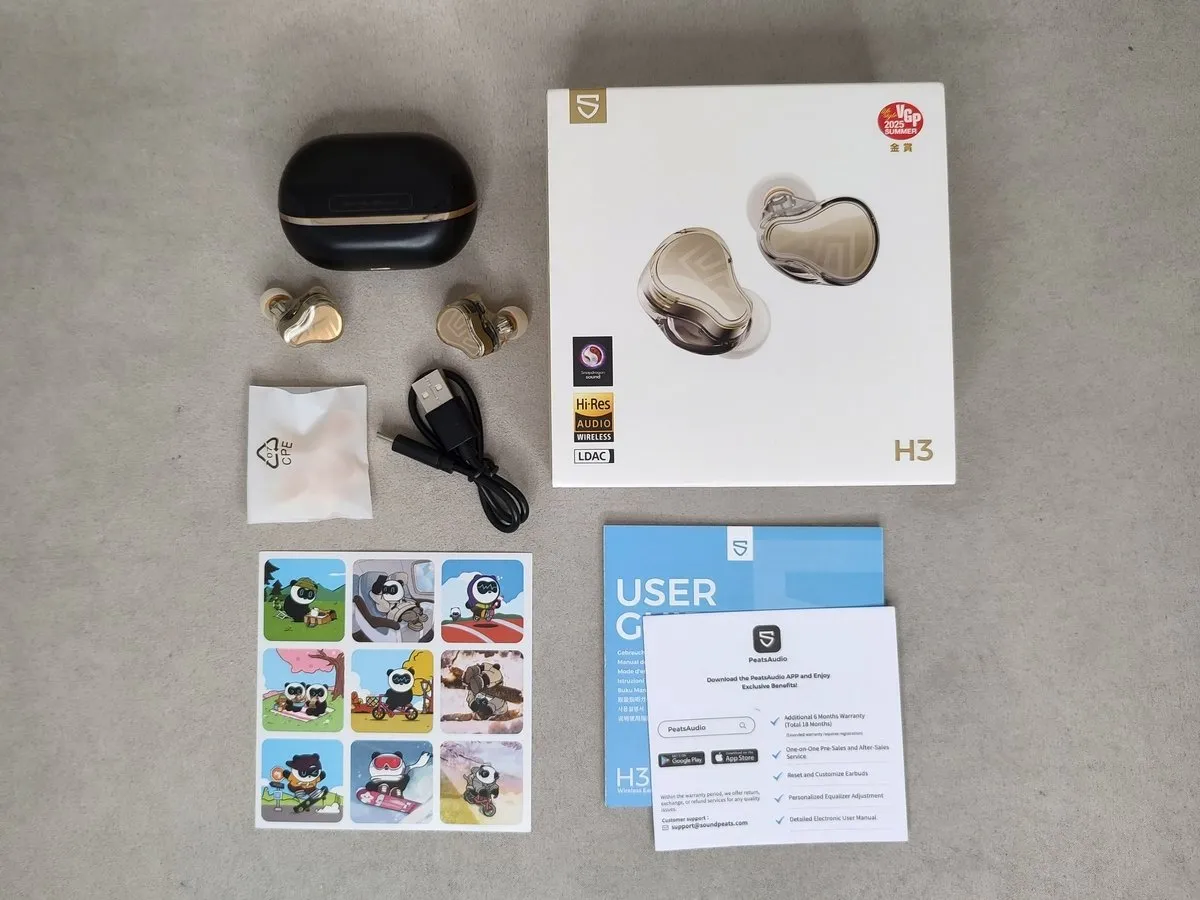 SoundPeats H3 - Альтернатива Легендарным Soundcore Liberty 3 Pro? 58 SoundPeats H3 - комплектация