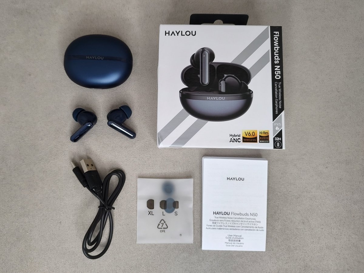 HAYLOU Flowbuds N50 1 Комплектация HAYLOU Flowbuds N50
