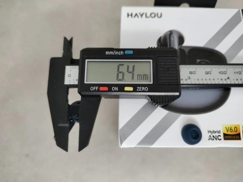 HAYLOU Flowbuds N50 - длина звуковода
