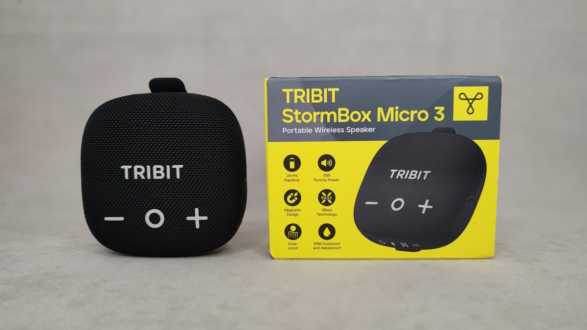 TRIBIT StormBox Micro 3 — Топовая Мини Колонка для Велосипеда и Прогулок