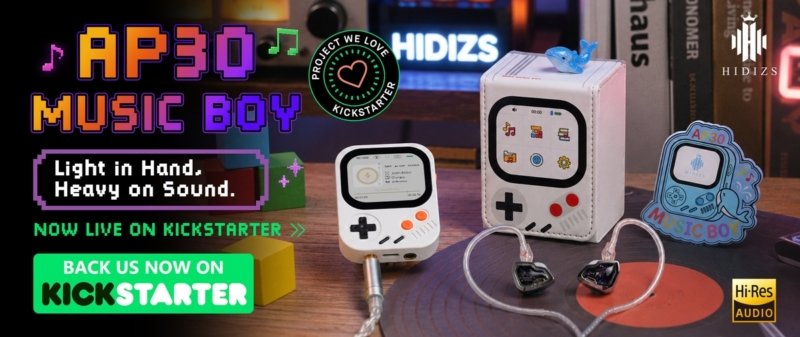 Новый Hidizs AP30 Music Boy (2026) — Плеер в Корпусе Игровой Приставки с Балансным Выходом за $85 1 Плеер Hidizs AP30 Music Boy в корпусе игровой приставки