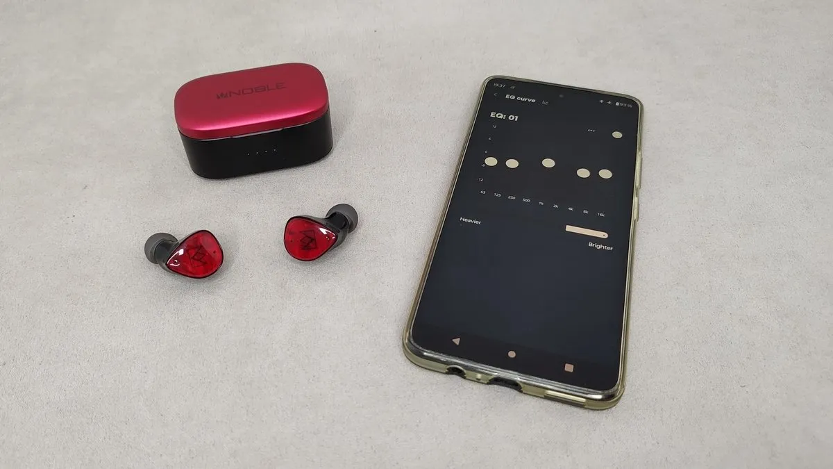 Noble Audio FoKus Amadeus (2025) - ЛУЧШИЕ Громкие Наушники с Мощным Басом 5 Noble Audio FoKus Amadeus - настройка звука