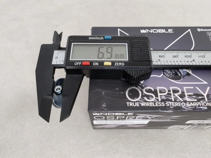Noble Audio Osprey - диаметр звуковода
