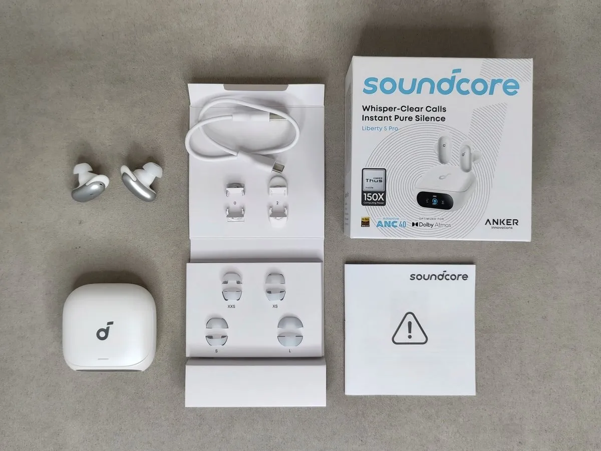 ANKER SoundCore Liberty 5 Pro - ЛУЧШИЕ TWS по Функциям 38 ANKER SoundCore Liberty 5 Pro - комплектация
