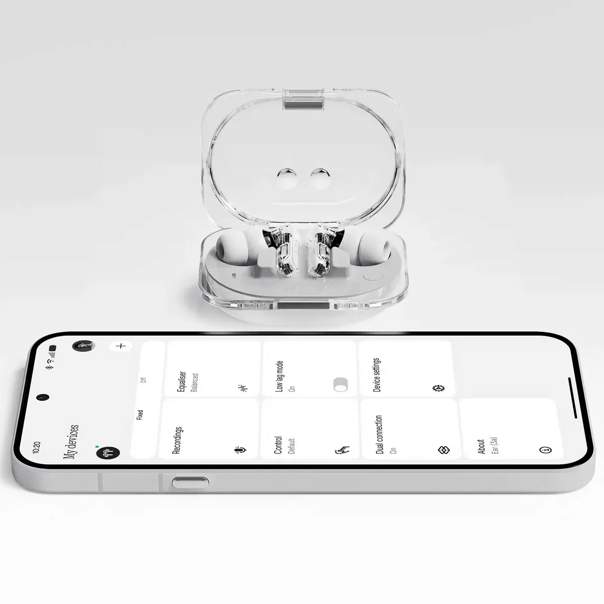 НОВЫЕ Nothing Ear ( 3a ) 2026 - с Записью Заметок и Расшифровкой в Текст 7 Nothing Ear ( 3a ) приложение