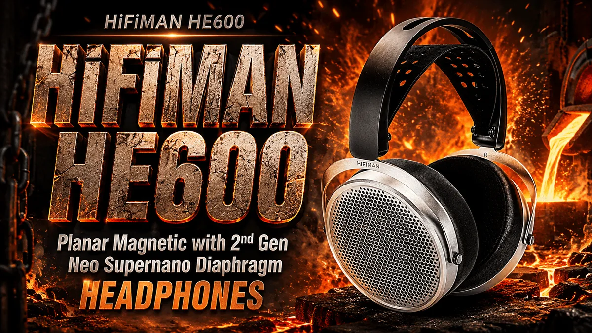 Обзор HiFiMAN HE600 — Математически Выверенный Планар с Синдромом Замочной Скважины за $799 15 hifiman he600