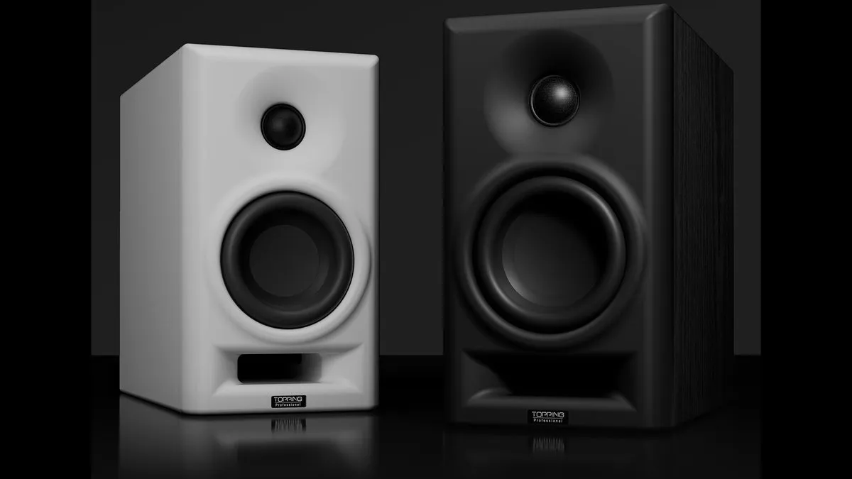 Topping released MA4 — their first active studio monitors 1 TOPPING MA4 — active studio monitors, white and black versions
