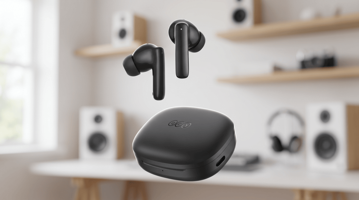 Новые QCY T13 Pro — Бюджетные Наушники за $25 с Задержкой 0,045 с и BT 6.0
