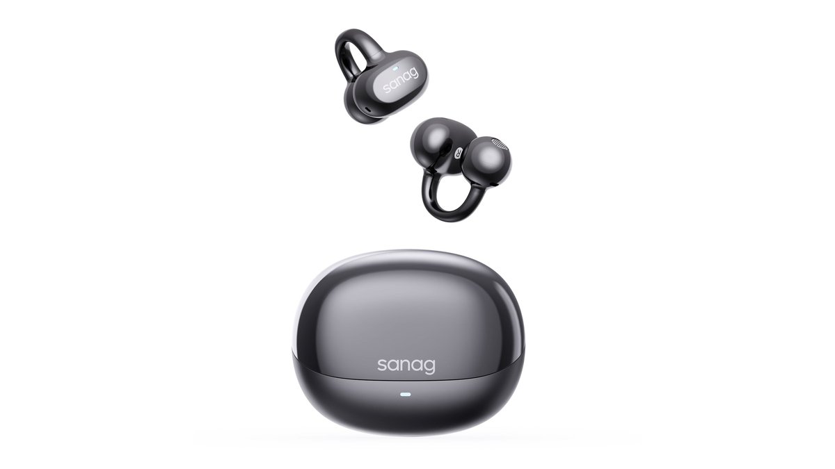 SANAG S8S AI — открытые наушники-клипсы с ИИ-переводом и персонализацией звука