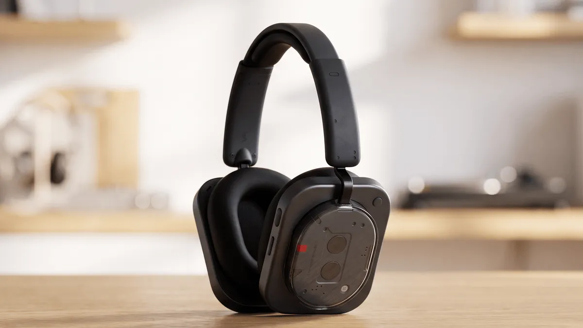 Утечка о Nothing Headphone (1) Pro ($399) — Беспроводные Полноразмерные Наушники с 3 Излучателями 1 Nothing Headphone (1) Pro — концепт MyChooz по предшественнику