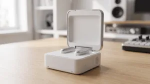 Новые Plaud One — Bluetooth 5.4 Вкладыши с Кейсом-Диктофоном и AI-микрофонами