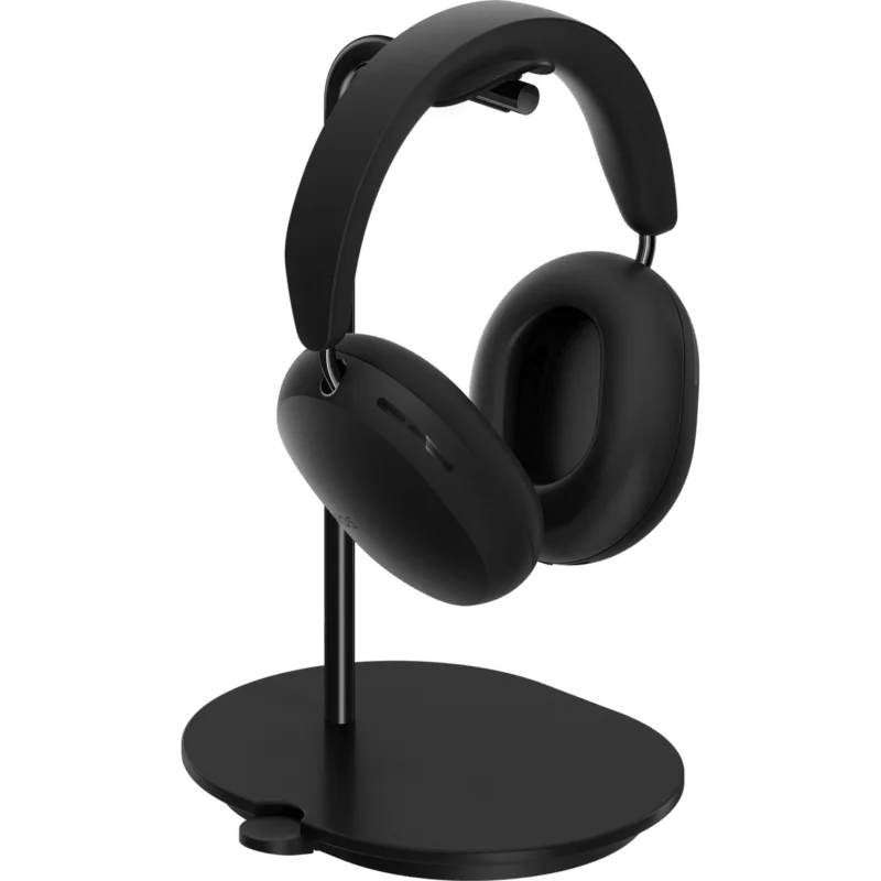 New Sonos Ace Ultra ($449) — Over-Ear Headphones with 35-Hour Battery Life 2 Sonos Ace Ultra in Black — headphones and charging case on a white background