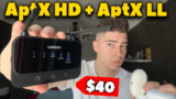 Обзор UGREEN CM433 — Передатчик/Приемник с Кодеками AptX LL и AptX HD (радиус работы 100м)