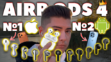 ОБЗОР Apple Airpods 4 ANC — ЛУЧШИЕ Вкладыши для Айфон и №2 для Android