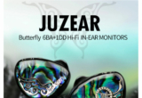 JUZEAR Випустила Внутрішньоканальні Дротові Навушники JUZEAR Butterfly 61T – Темпераментні 7-Драйверні!